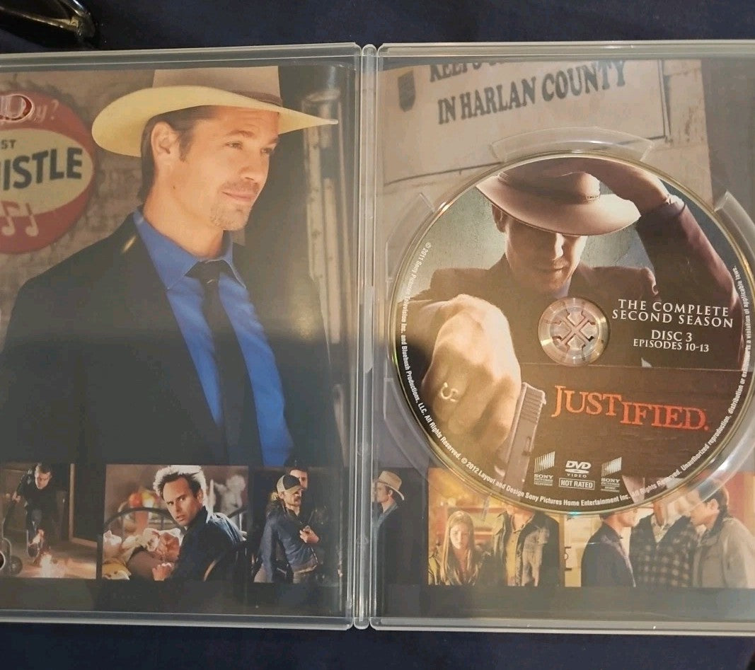 Justified: the Complete Second Season (DVD, 2011)