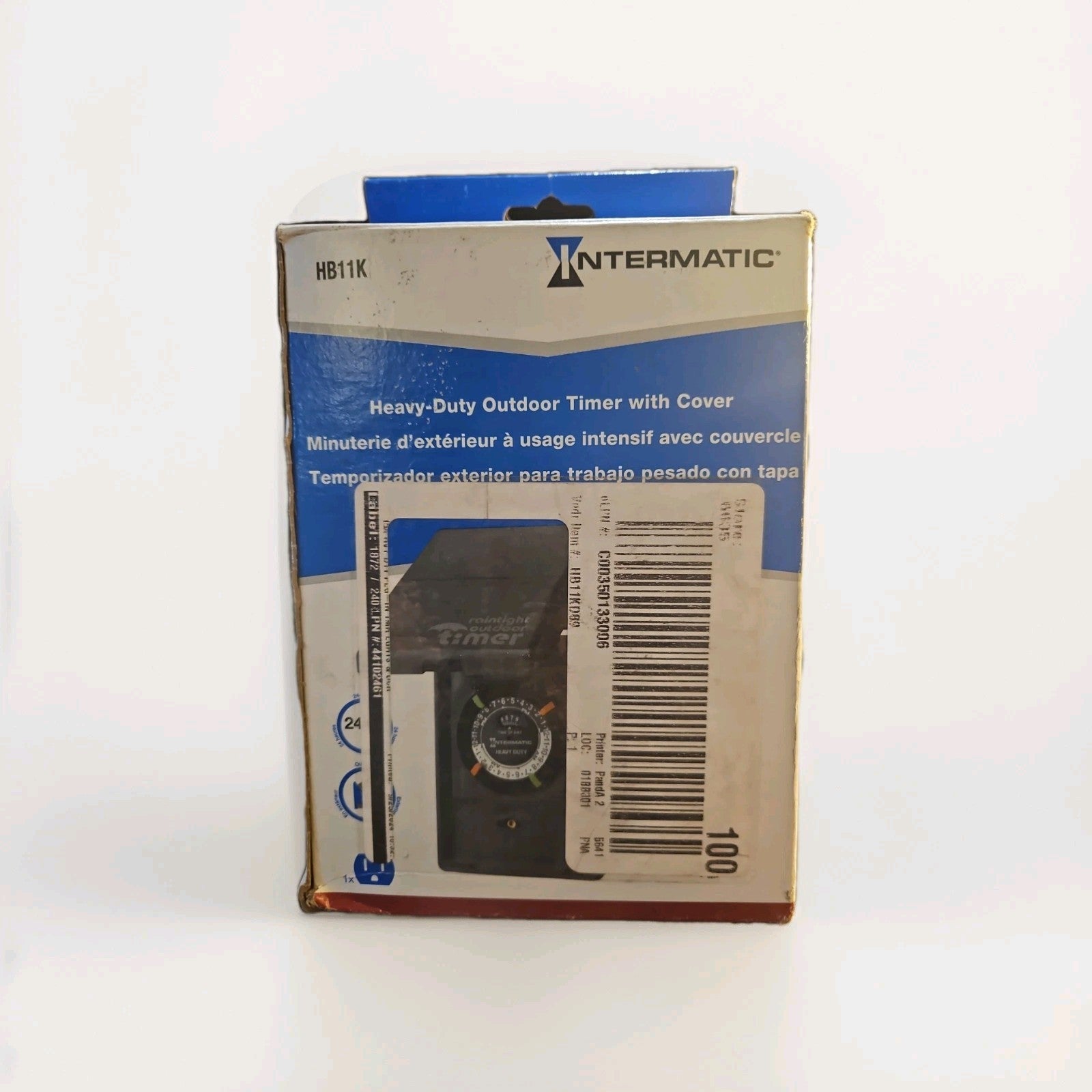 Intermatic HB11K 15Amp Outdoor Timer - Black