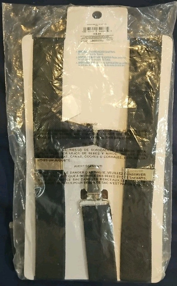 The Children's Place 6-16 Navy Blue Suspenders & Bow Tie 2 Piece Set NEW!