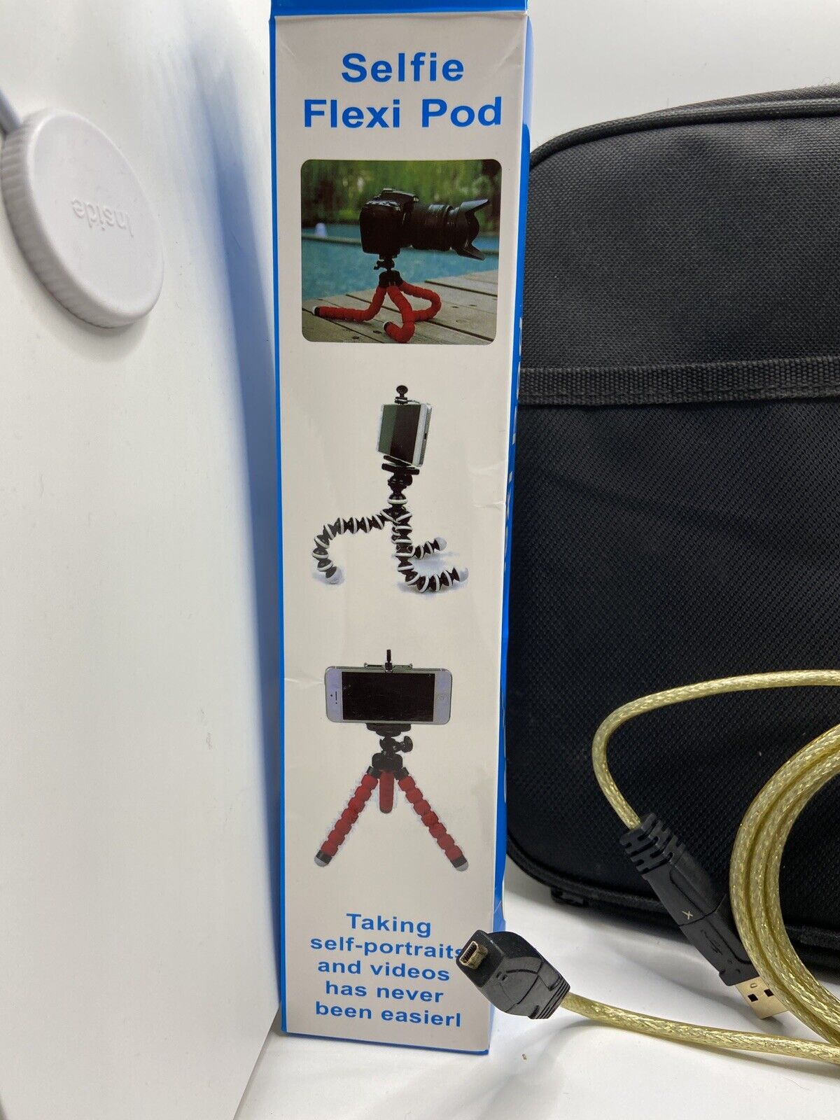 Olympus FE-310 8.0MP w/Cases, Tripod, USB Cable, Phone Shutter Remote BUNDLE