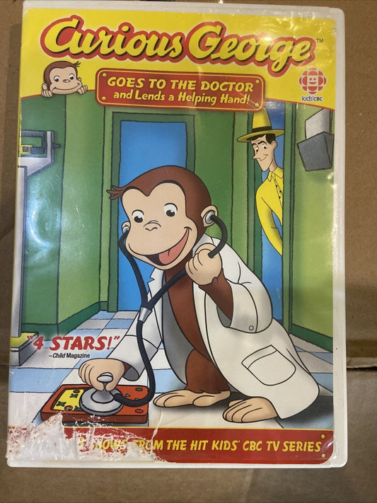 Curious George: Goes to the Doctor and Lends a Helping Hand! (DVD, 2007)