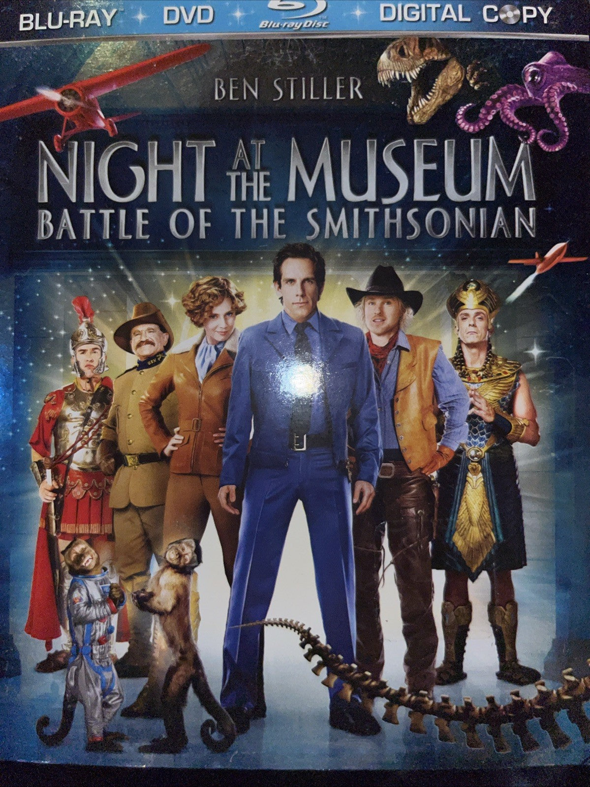 Night at the Museum: Battle of the Smithsonian (Blu-ray) Sealed. No Digital Copy