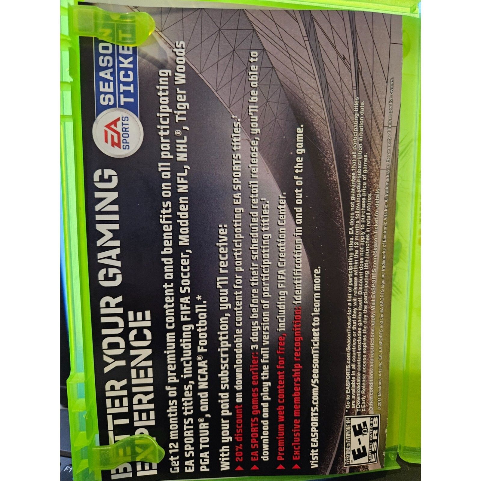 NHL 12 (Xbox 360) New Case. Tested. No scratches. Markered.