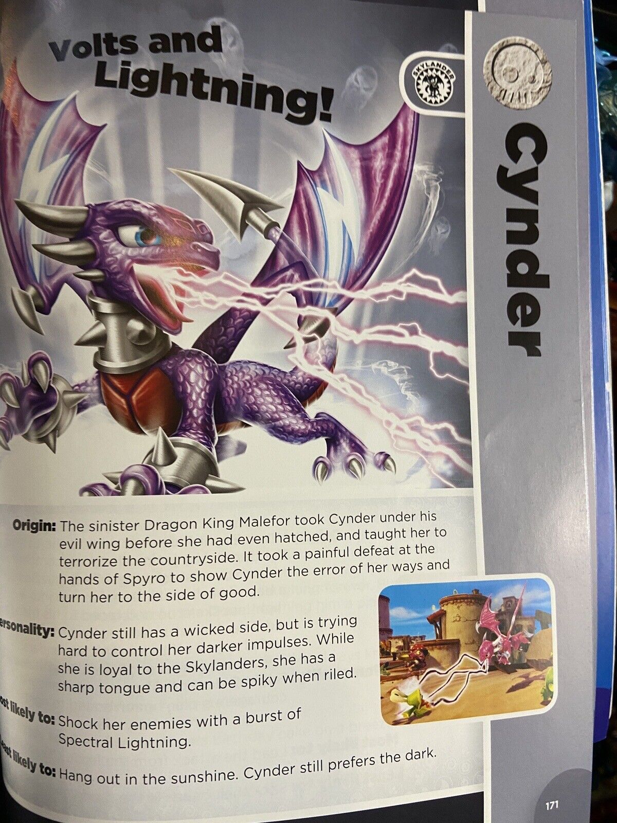 Skylanders Cynder