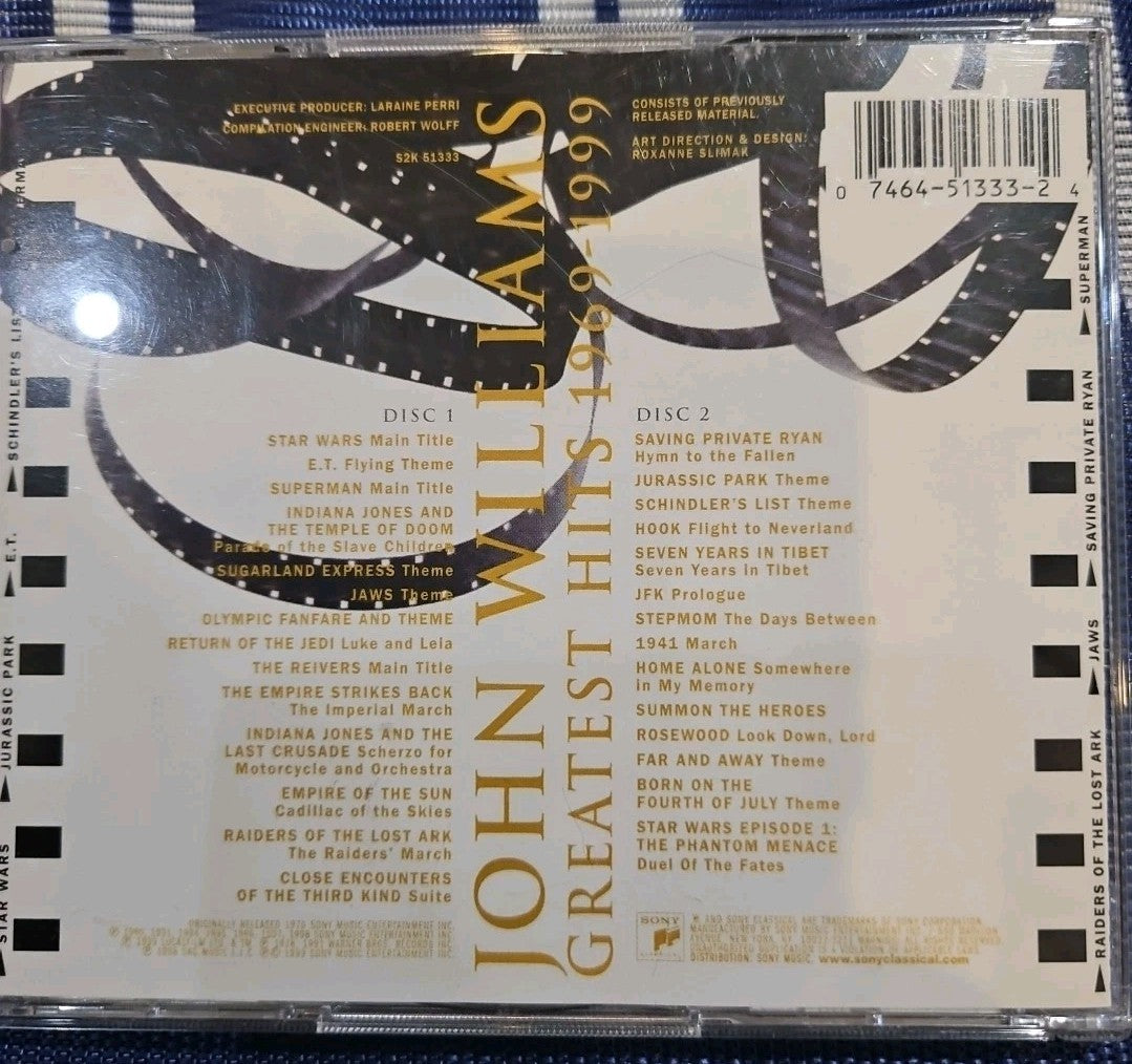 John Williams: Greatest Hits 1969-1999 by Williams, John (CD, 1999)