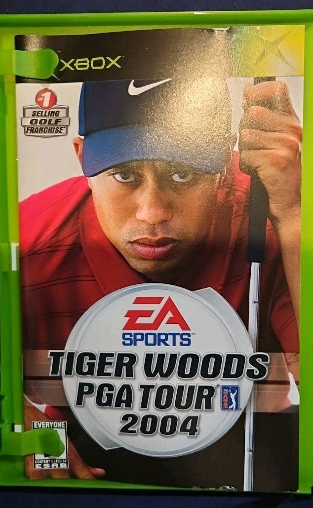 Tiger Woods PGA Tour 2004 (Xbox) Tested. No Scratches. New Case.