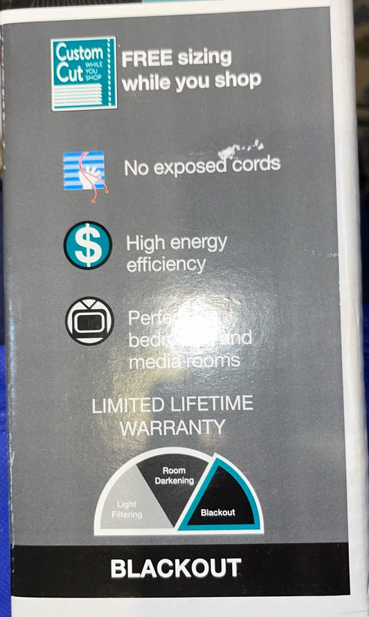 Bali Cordless Cellular Blackout 35 x 72