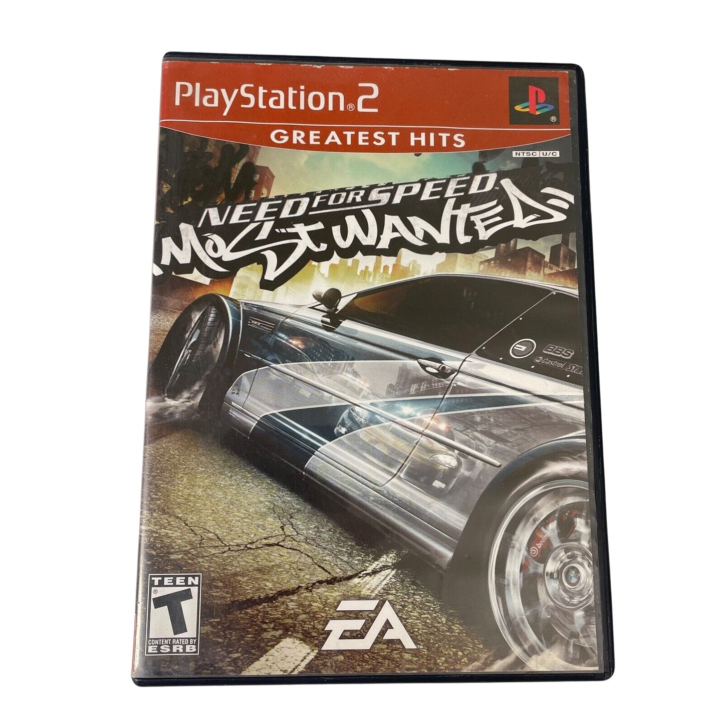 Need for Speed: Most Wanted (PS2) No Game. Artwork + Case. No Manual