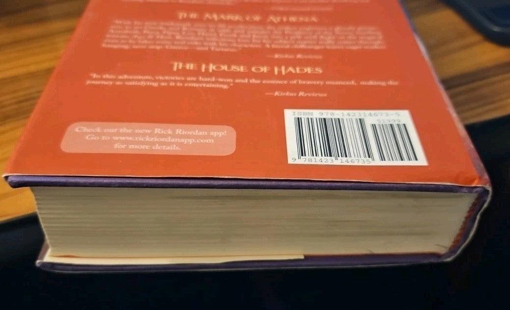 Heroes of Olympus, Book 5: Blood of Olympus.  Solid, Used 