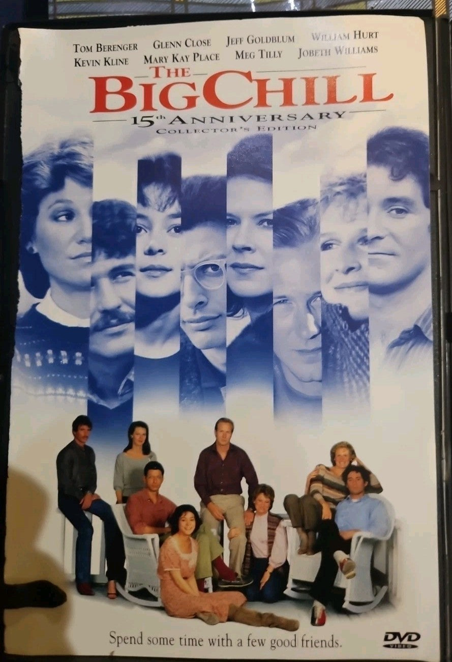 The Big Chill (DVD, 1983)  Tested slim case cropped artwork.