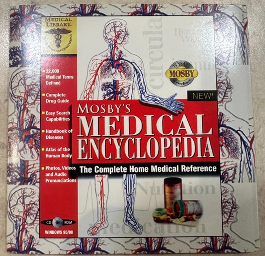 Mosbys Medical Encyclopedia Home Medical Reference CD-Rom Windows 95/98