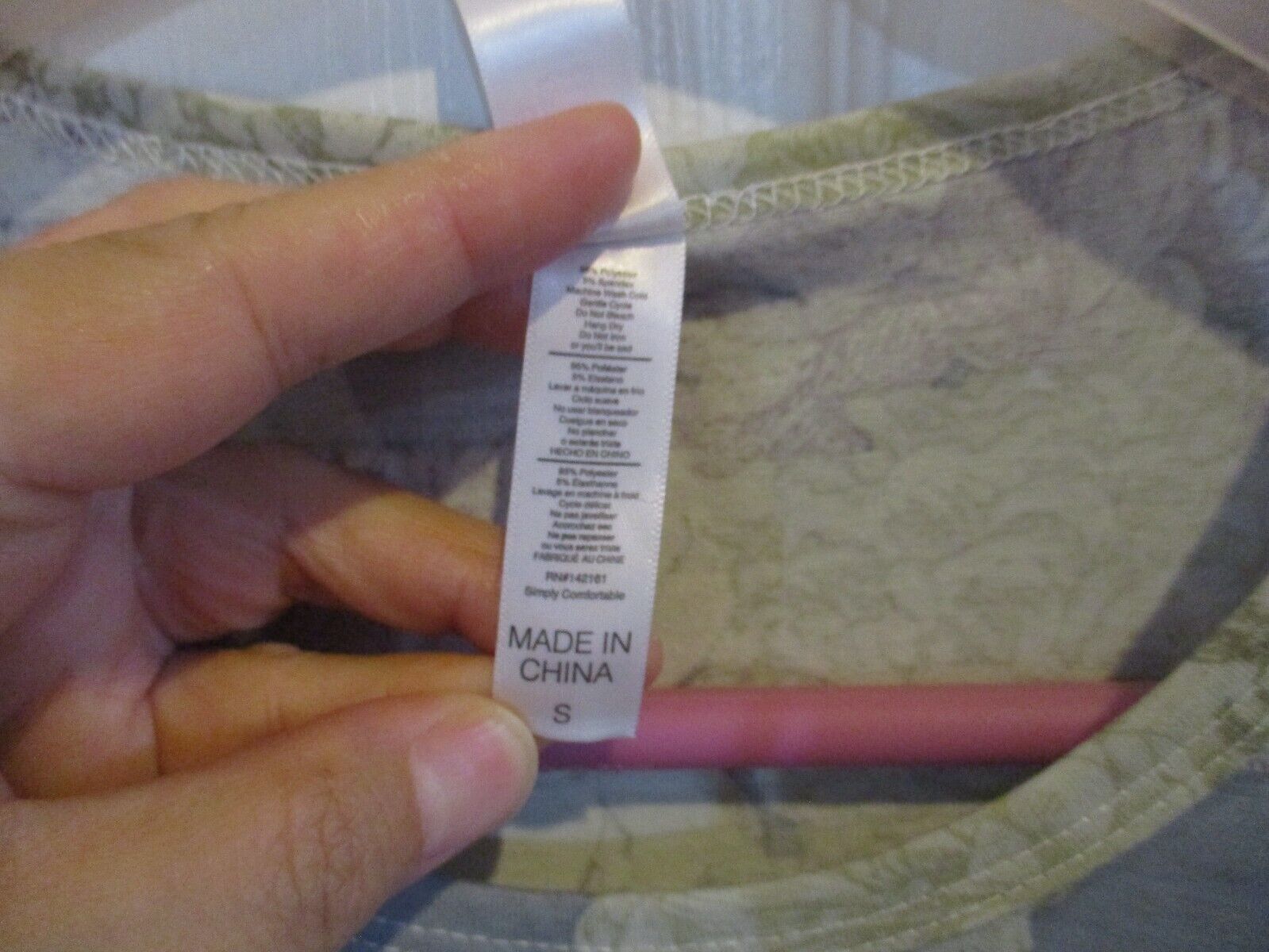 LuLaRoe NWT Small Lynnae Gray Purple Stripe Floral