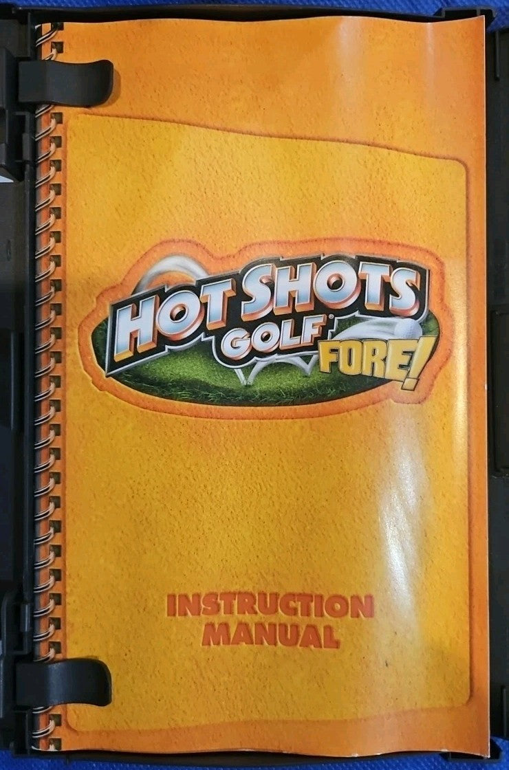 Hot Shots Golf: Fore (Sony PlayStation 2, 2004) Mint. Tested. w/Manual