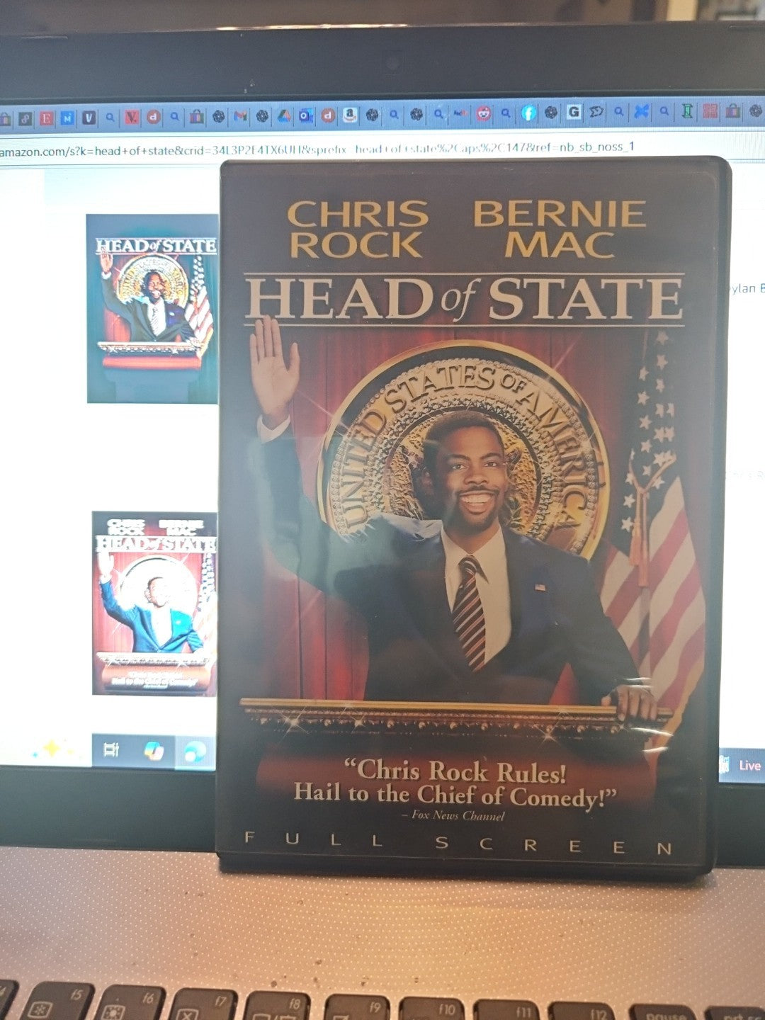 Head of State (DVD, 2003, Full Frame) New