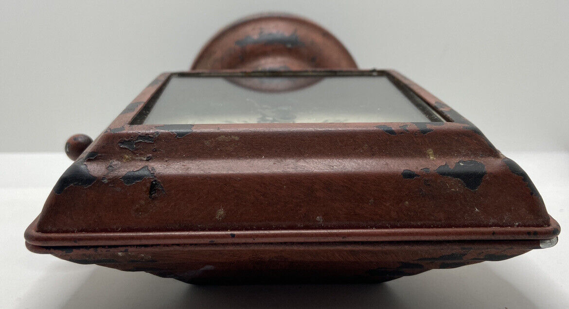 Imax Paris Metal Clock - Rustic Subdued Style 7.5 " Tall