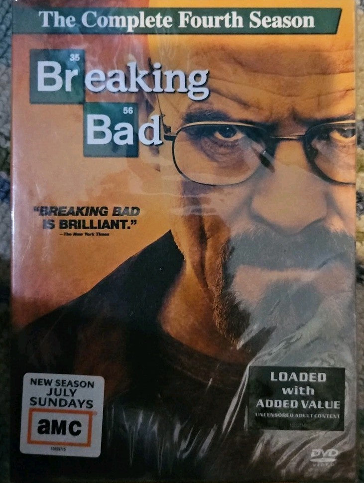Breaking Bad: the Complete Fourth Season (DVD, 2011) New