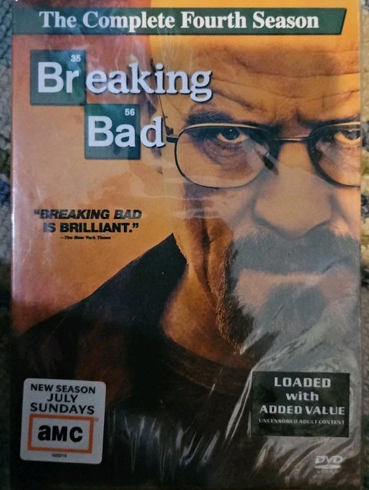 Breaking Bad: the Complete Fourth Season (DVD, 2011) New