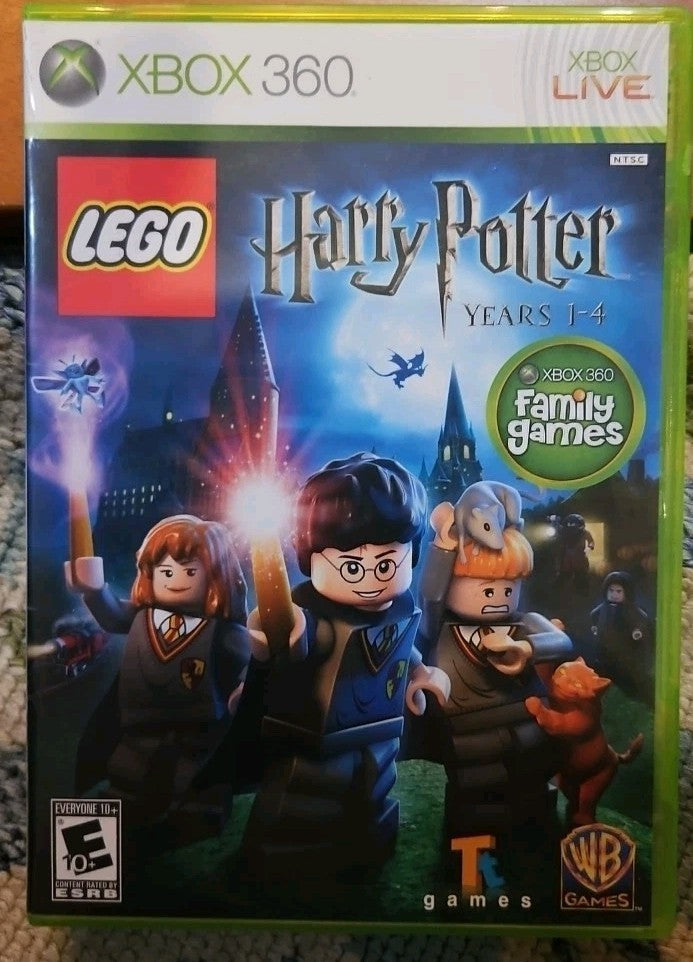 LEGO Harry Potter: Years 1-4 (Xbox 360) Tested. No Scratches. New Case. Resealed
