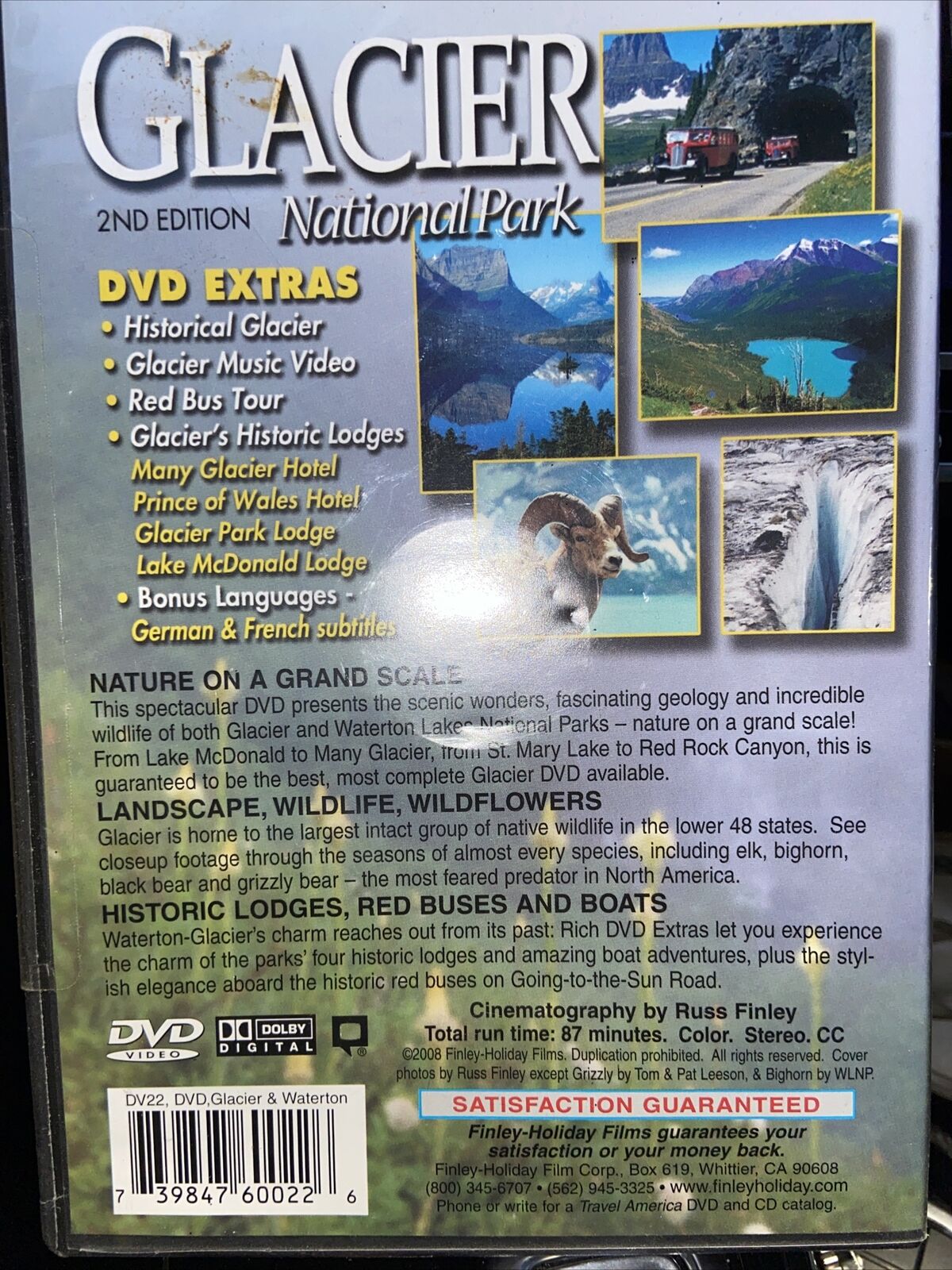 Glacier (DVD, 2005) BRAND NEW