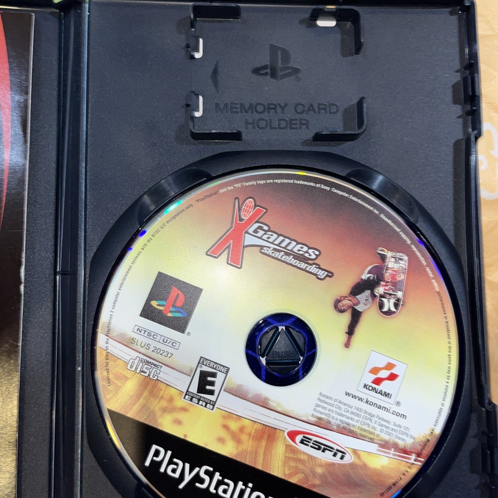 ESPN X Games Skateboarding (PS2) Tested. W/Manual + Reg Card.  Original Case