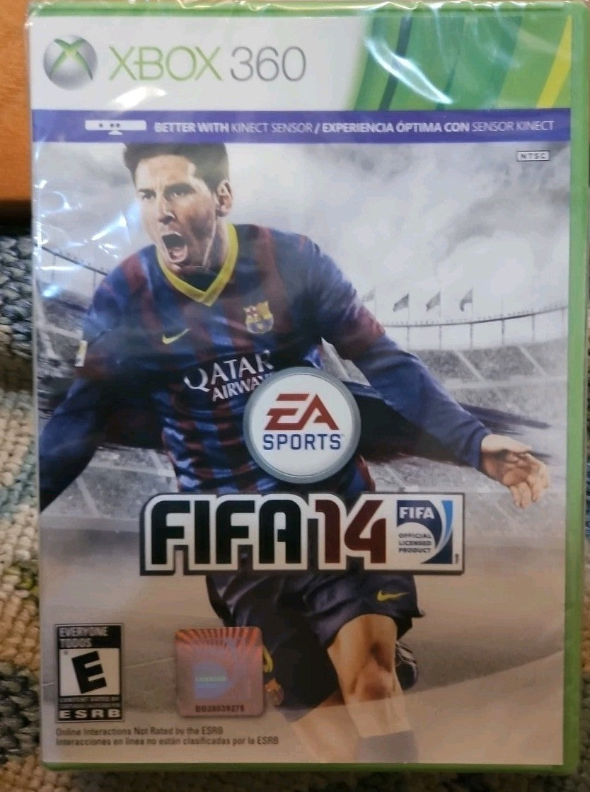 Fifa Soccer 14 - Microsoft Xbox 360. Tested. No Scratches. New Case. Resealed