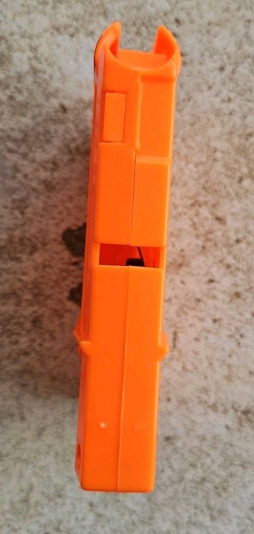 Nerf N-Strike 6 Round Dart Clip Magazine Orange Used For N-Strike Recon CS-6