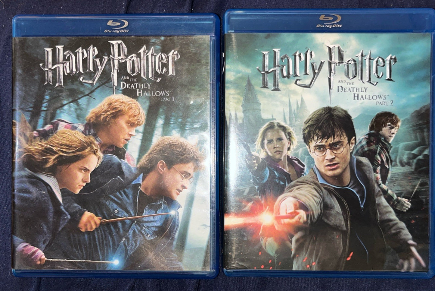 Harry Potter: The Deathly Hallows Part 1 & 2 [Blu-ray]  No Digital Download