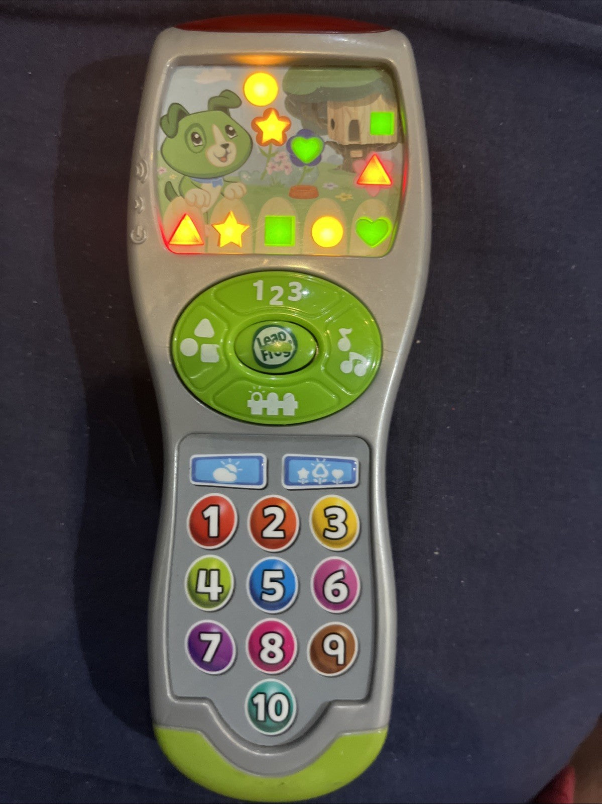 Leapfrog Leapstart Interactive Learning System Light Up Remote Electronic Game