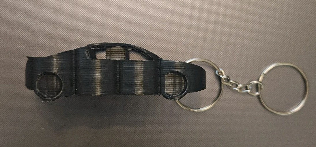 Audi Inspired Optical Illusion Key Chain