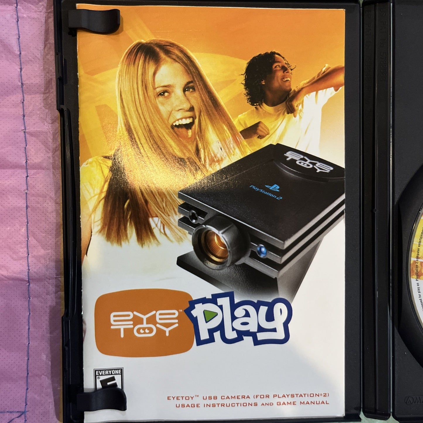 EyeToy: Play (PS2) Requires Eyetoy Not Included. Tested. Manual. Original Case