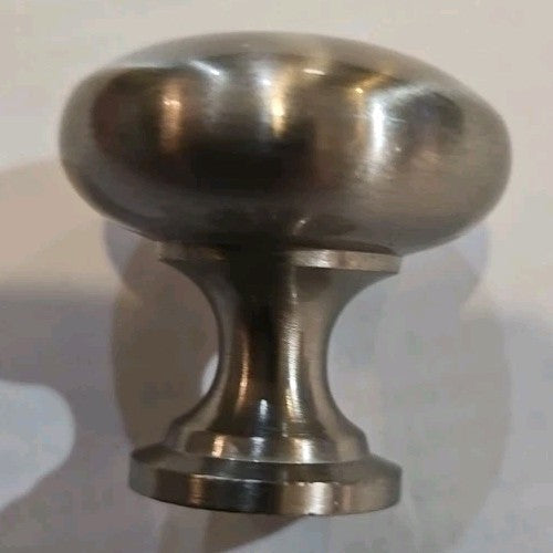 301 Stainless Steel Drawer Knobs 1-3/8" Diameter  1-1/4 Tall. Combined Shipping
