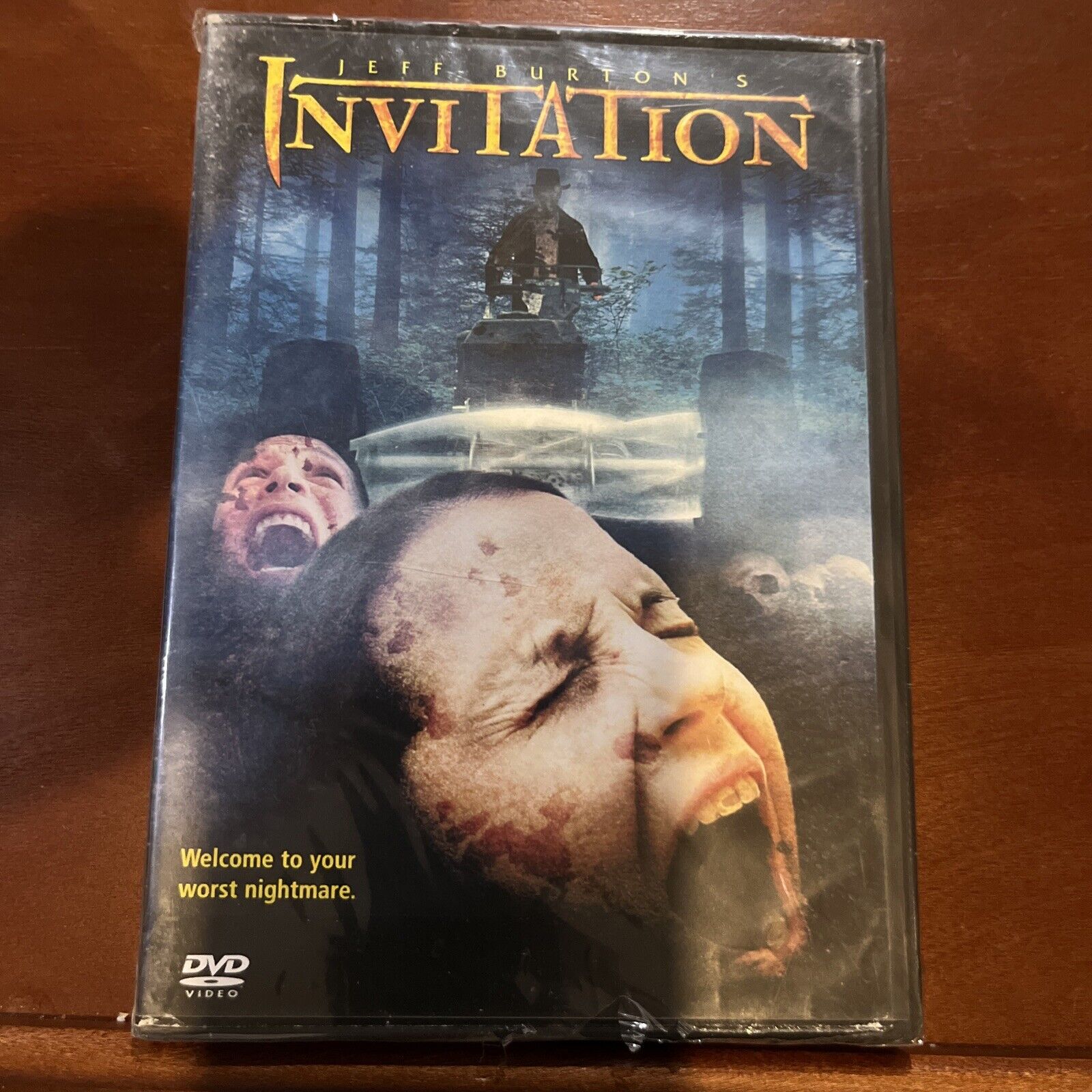 Invitation (DVD, 2004, Jeff Burton, Horror) **BRAND NEW** SEALED***
