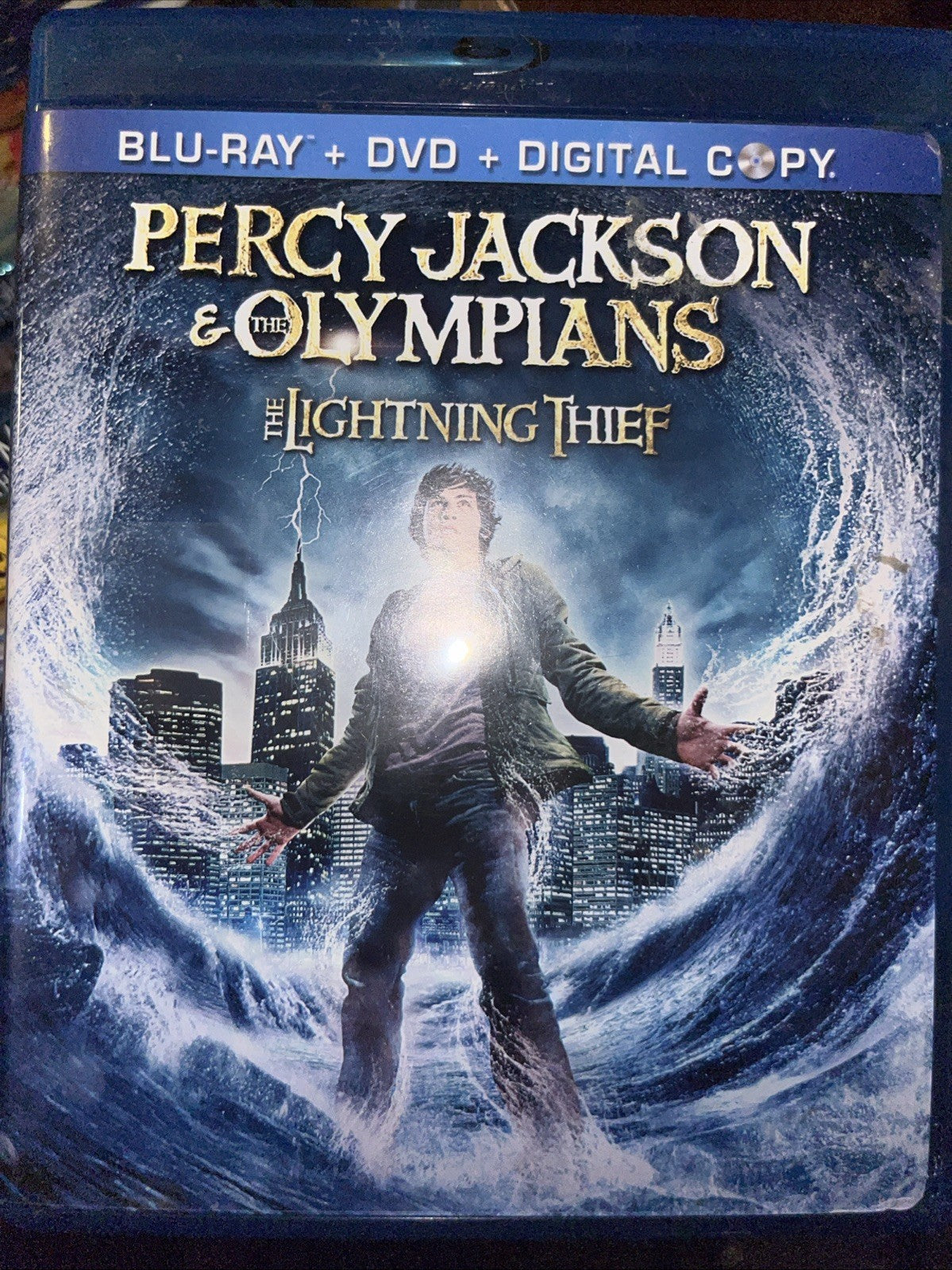Percy Jackson & Olympians: Lightning Thief (Blu-ray) Sealed. No Digital Copy