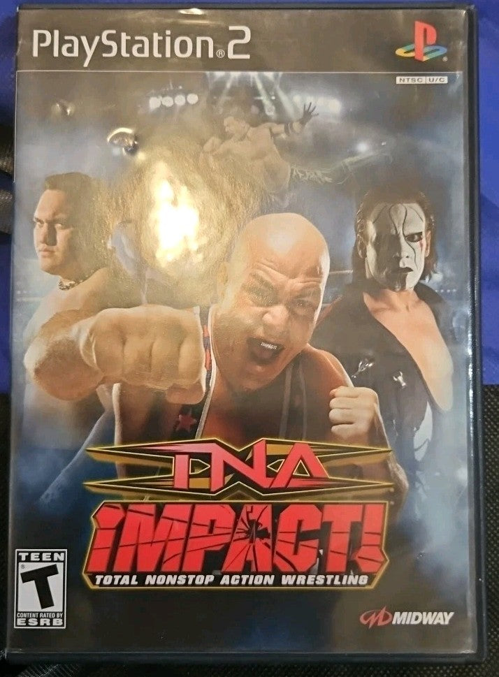 Tna Impact - Sony PlayStation 2. Tested. Original Case. No Manual