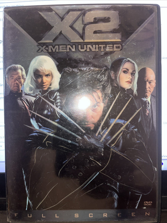 X2: X-Men United (DVD, 2003, 2-Disc Set, Pan  Scan)