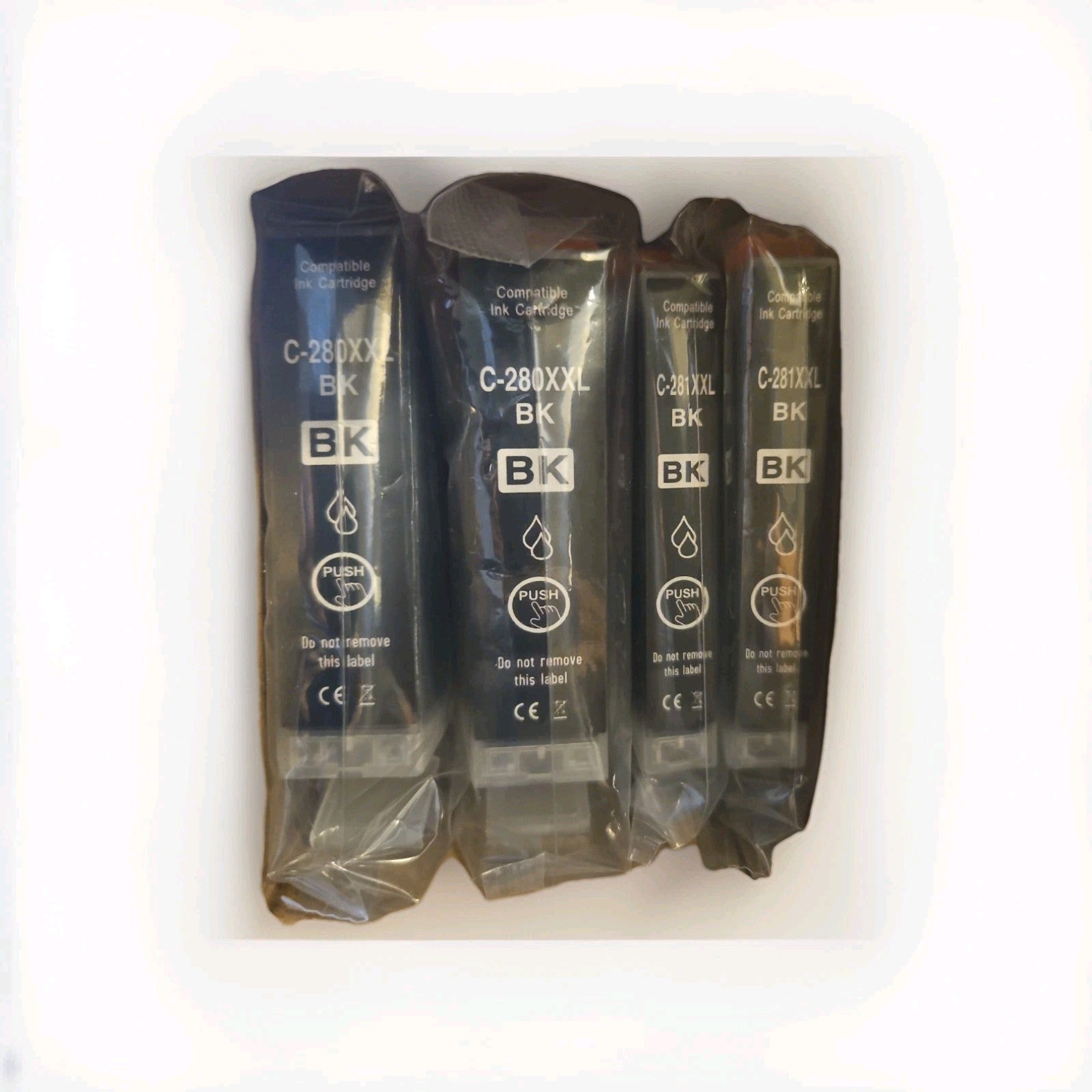  280XXL 281XXL Ink Cartridge Replacement (4 Pack)