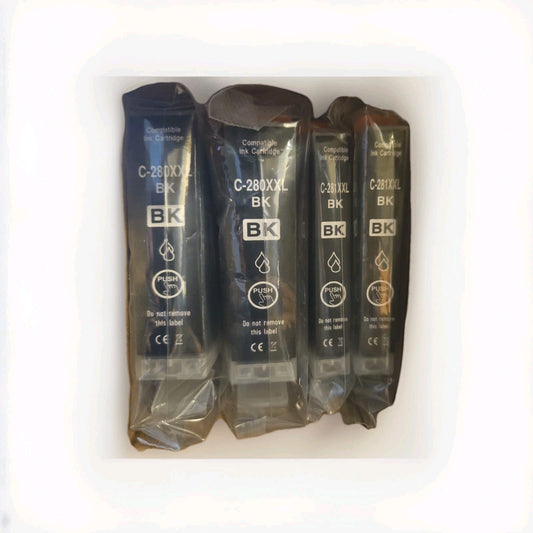  280XXL 281XXL Ink Cartridge Replacement (4 Pack)