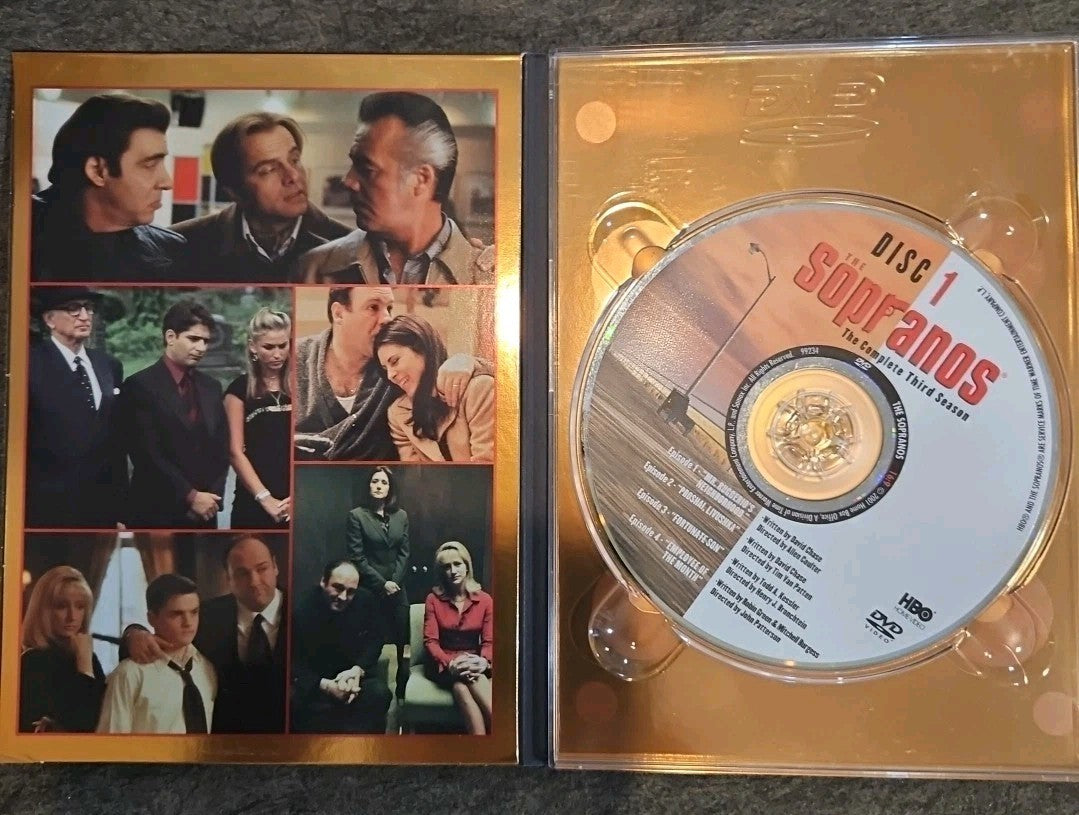 The Sopranos: the Complete Third Season (DVD, 2002)