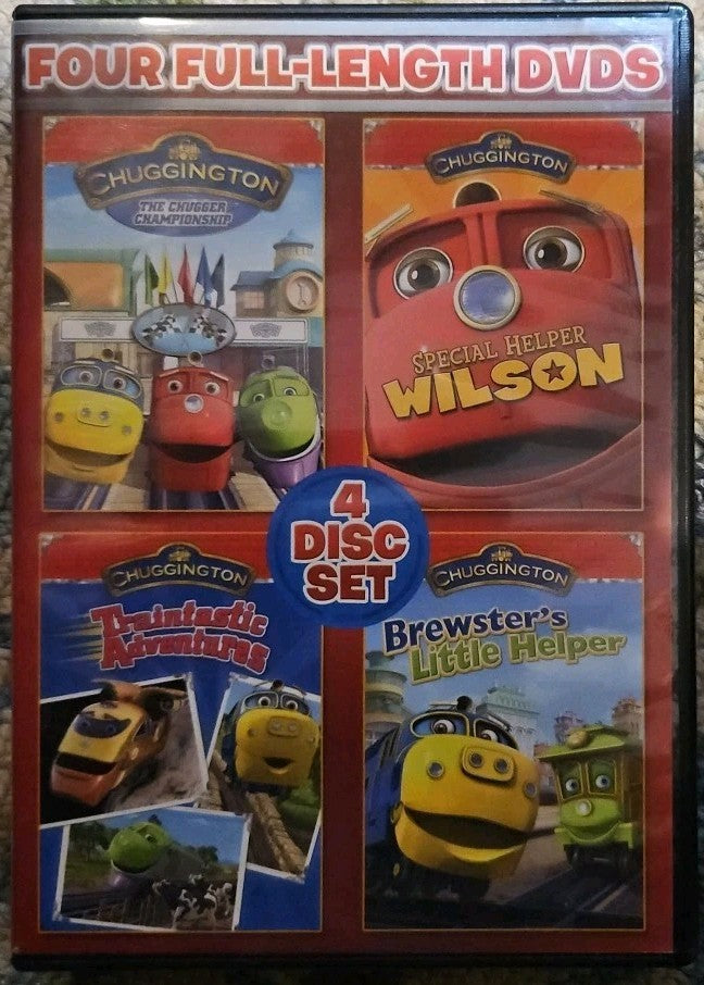 Chuggington: 4-Disc Set (DVD) New Sealed