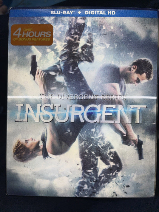 The Divergent Series: Insurgent (Blu-ray, 2015) New. No Digital Download