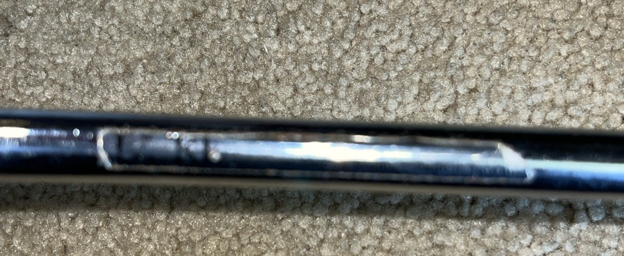 VIntage Jason Empire Add In Tennis Racket 4-3/8. W/Yamaha Vinyl Zipper Case