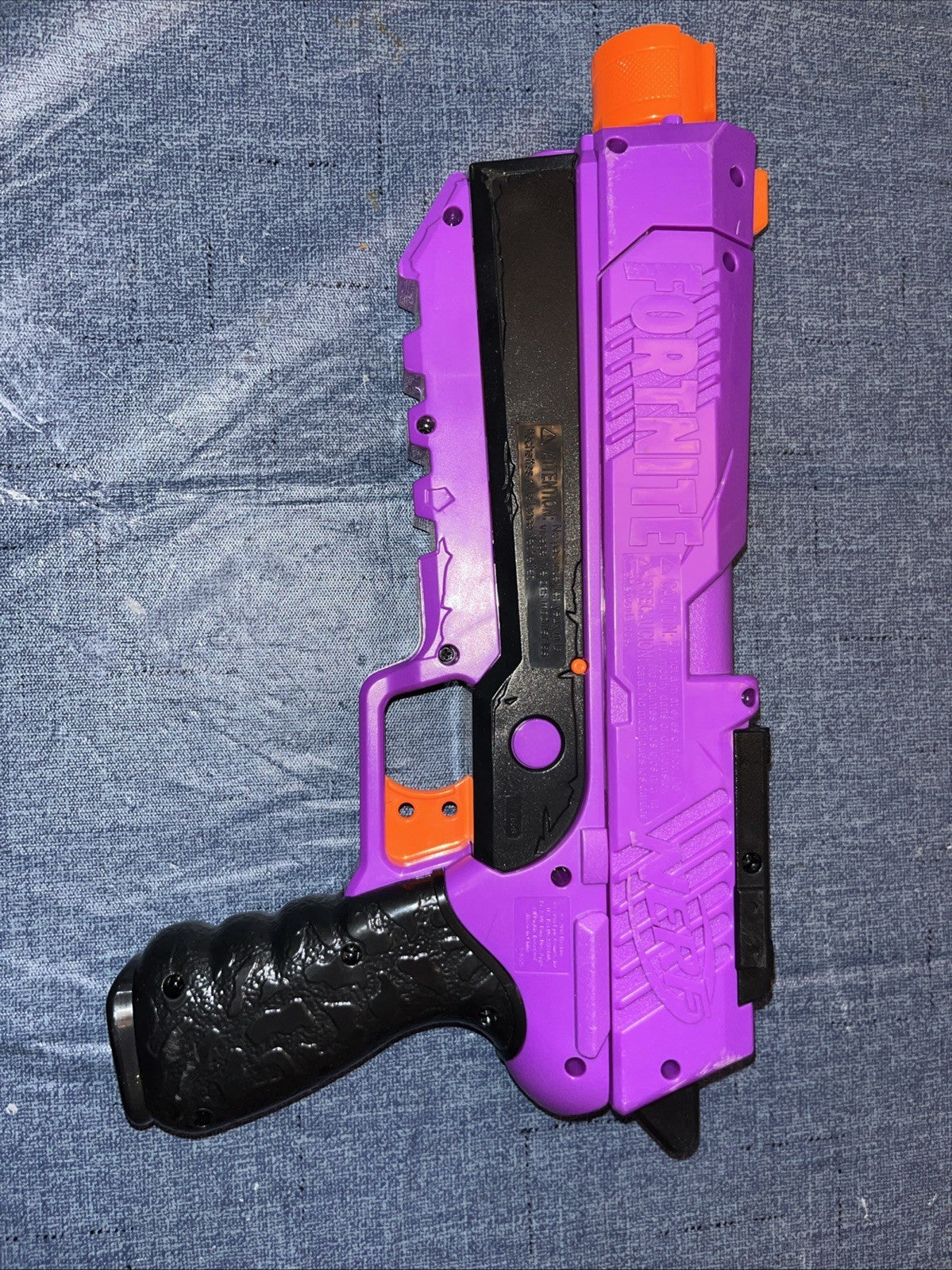NERF Fortnite DP-E Dart Blaster Purple Gun Pistol Toy