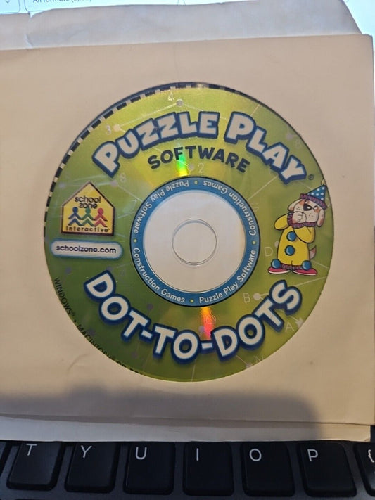 Puzzle Play Software - Dot to Dots - 2006 School Zone  Windows/Macintosh