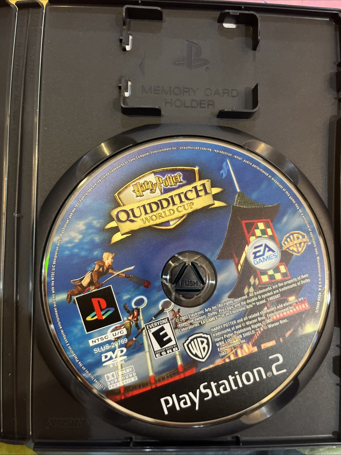 Harry Potter: Quidditch World Cup (PS2) CIB. W/ Manual + Reg. Original Case