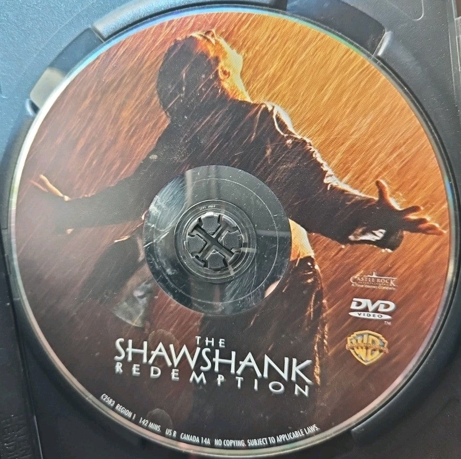 The Shawshank Redemption (DVD, 1994) Tested. New Case. Resealed