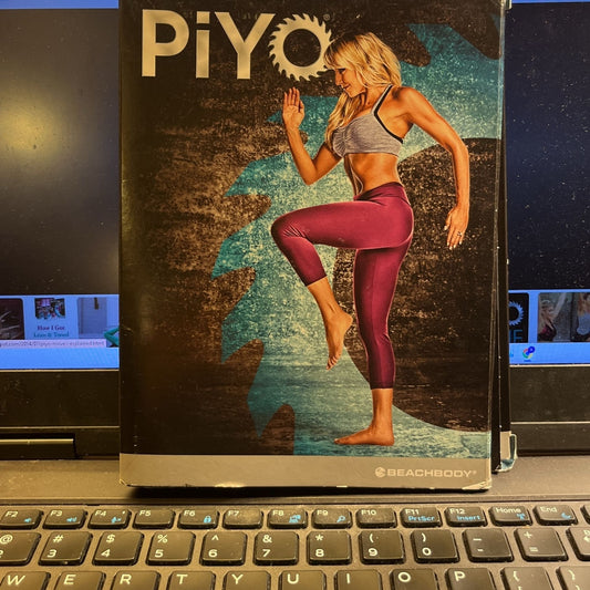 BeachBody - Charlene Johnson's Base Kit PIYO 3 DVD + Booklets + Tape Measure
