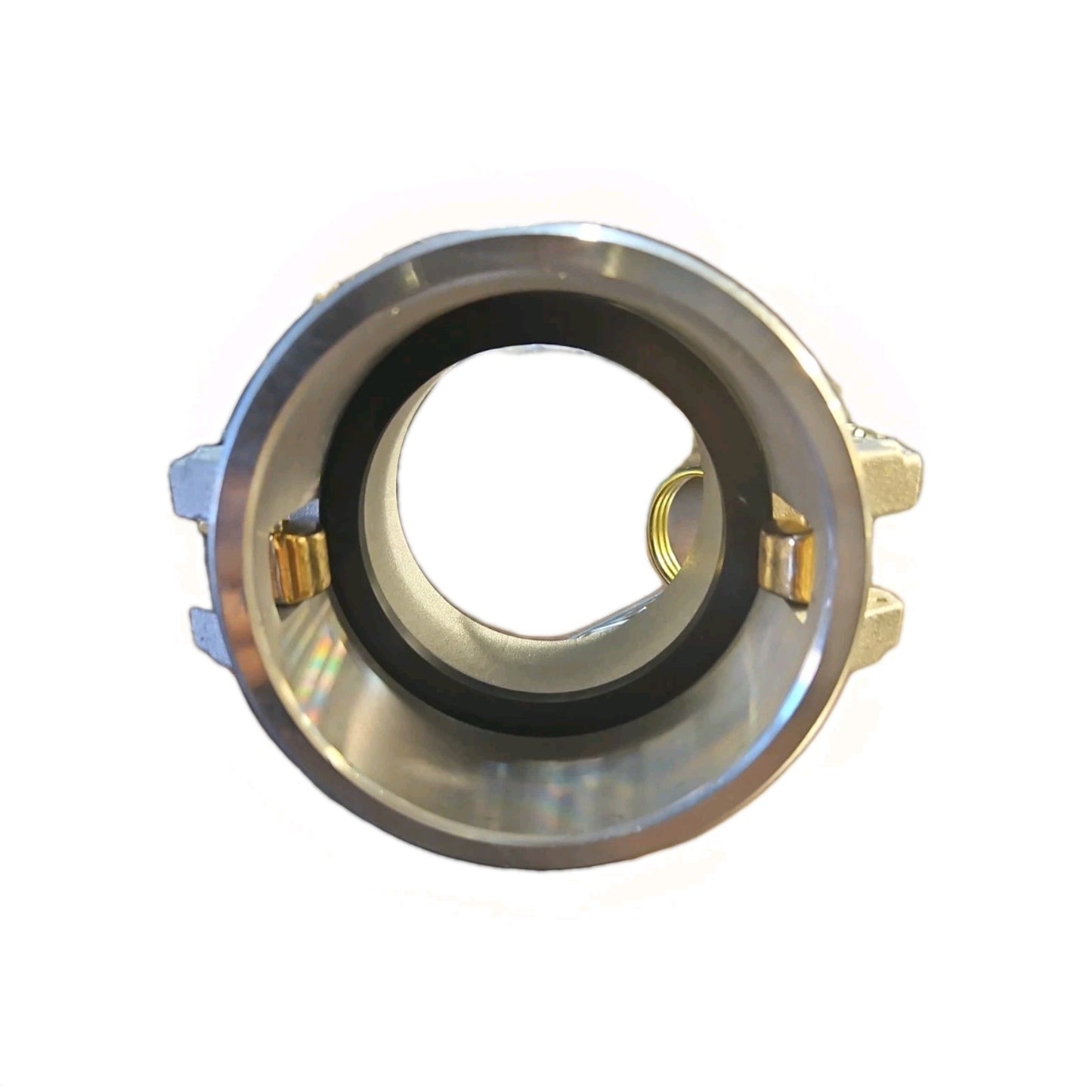 400B 4-inch Female Camlock x MNPT 316 Stainless Steel Quick-Disconnect Fitting