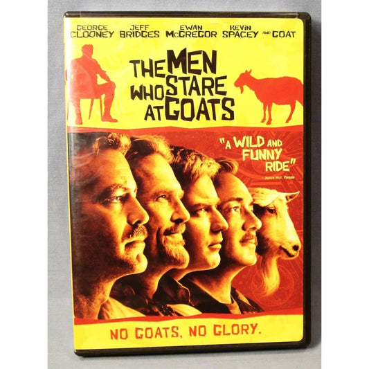 The Men Who Stare at Goats (DVD) Brand New
