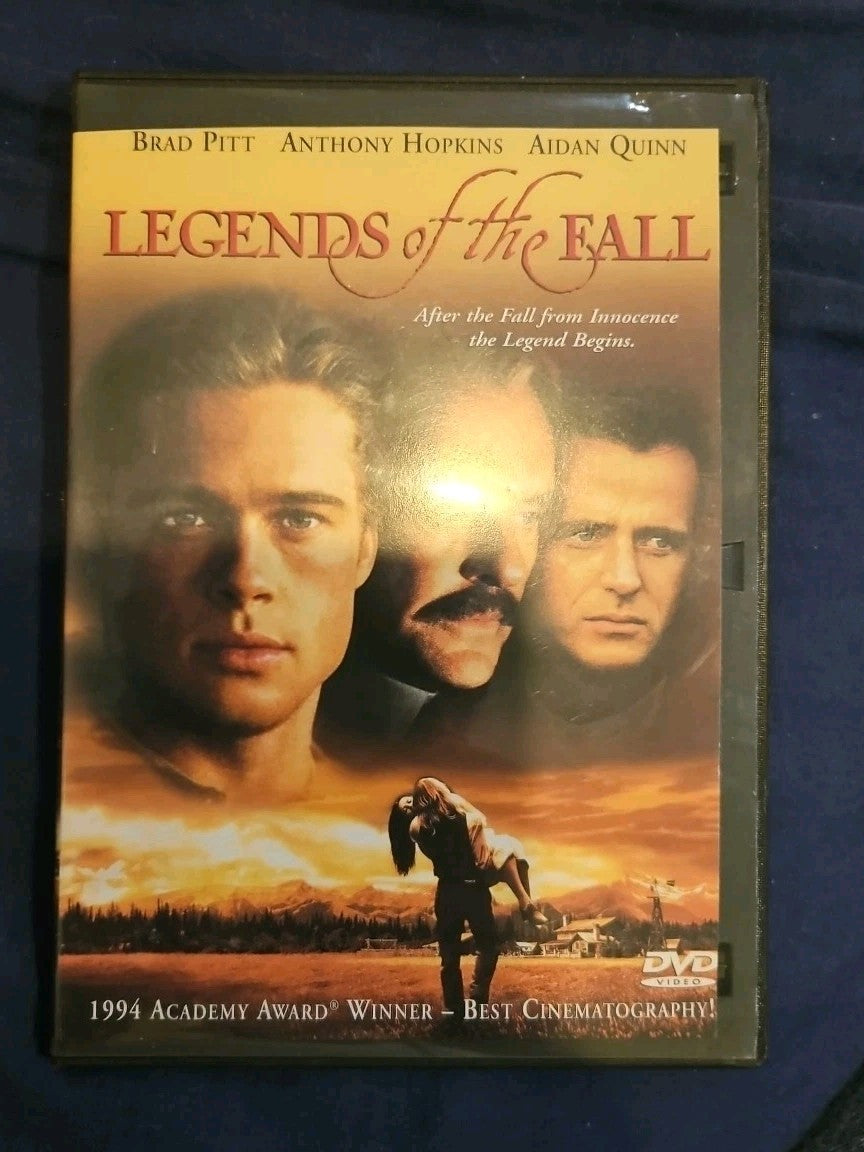 Legends of the Fall (DVD, 1994) Slim Case. Cropped Sleeve