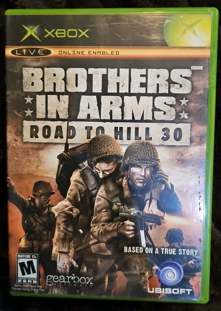 Brothers in Arms: Road to Hill 30 (Xbox) Tested. No Scratches. New Case.